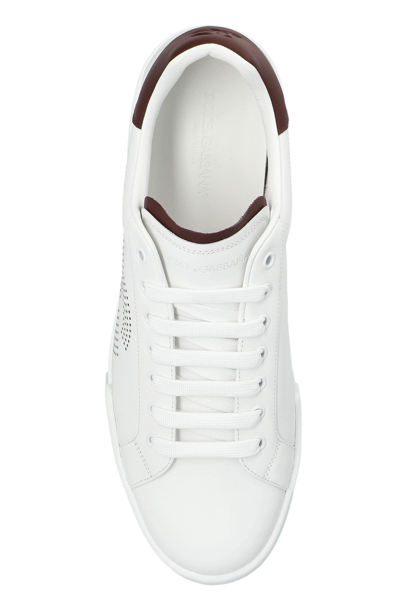 【Dolce Gabbana】SNEAKER BASSA VIT◆CS2324AV066 Calfskin Portofino sneakers in Multicolor for Men